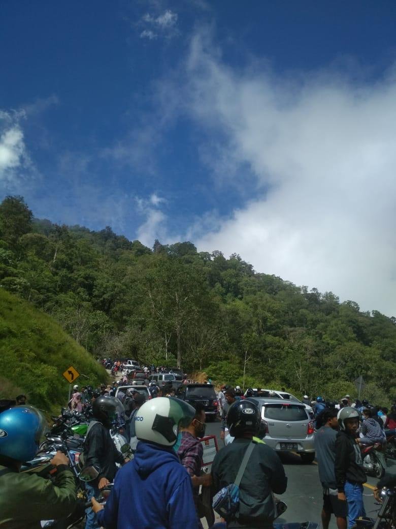 Sembalun Lombok Timur, Minggu Diserbu Pelancong Lokal