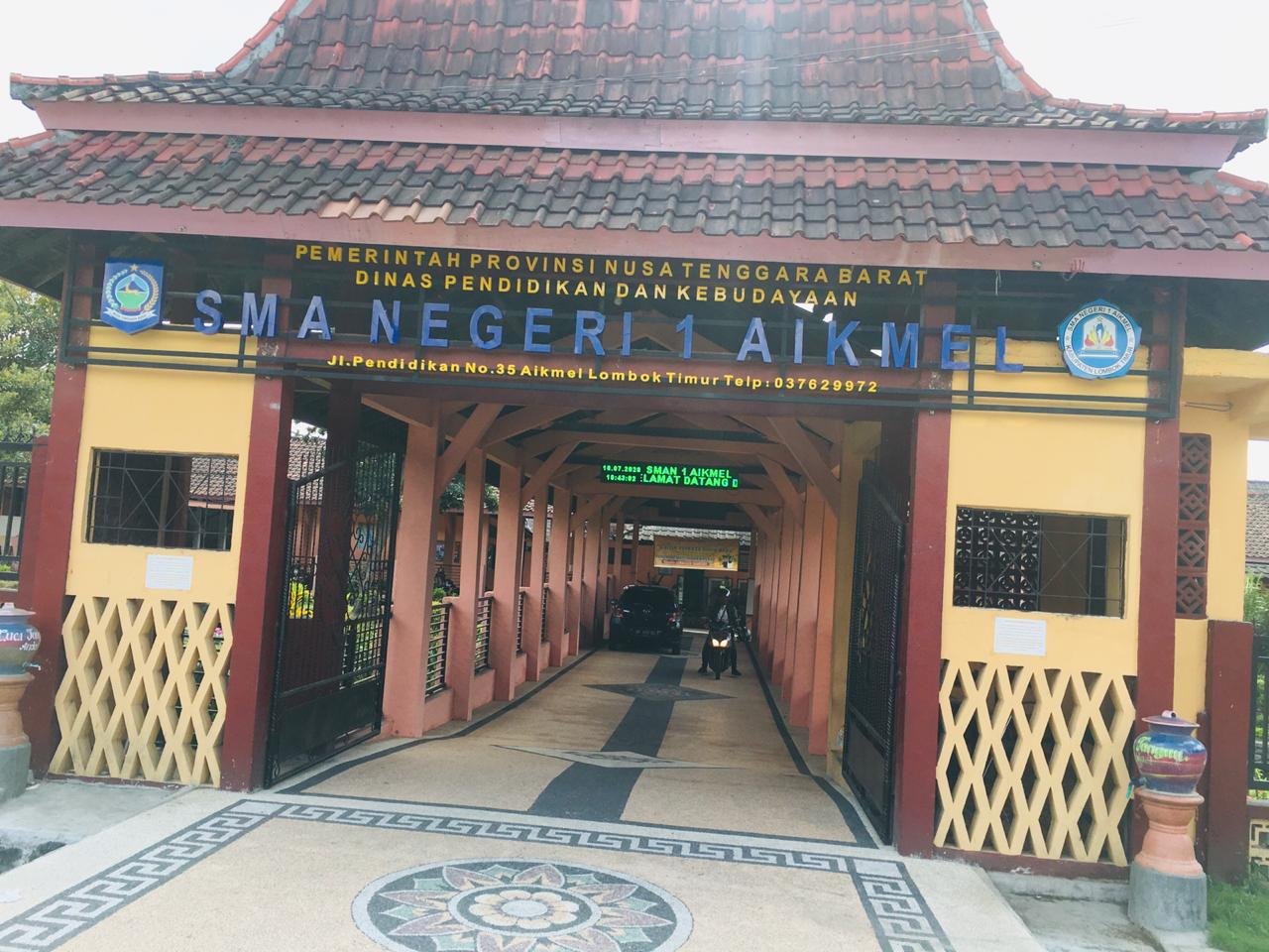 Mengintip Persiapan New Normal Di SMA Lombok Timur