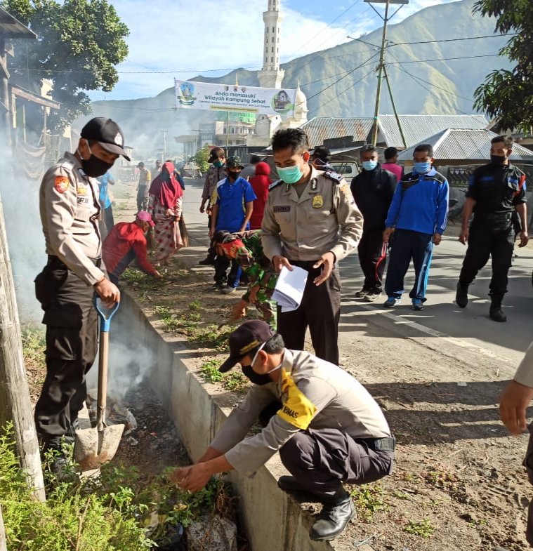 Kapolsek Sembalun Optimis Desa di Kaki Gunung Rinjani Calon Nominator Kampung Sehat