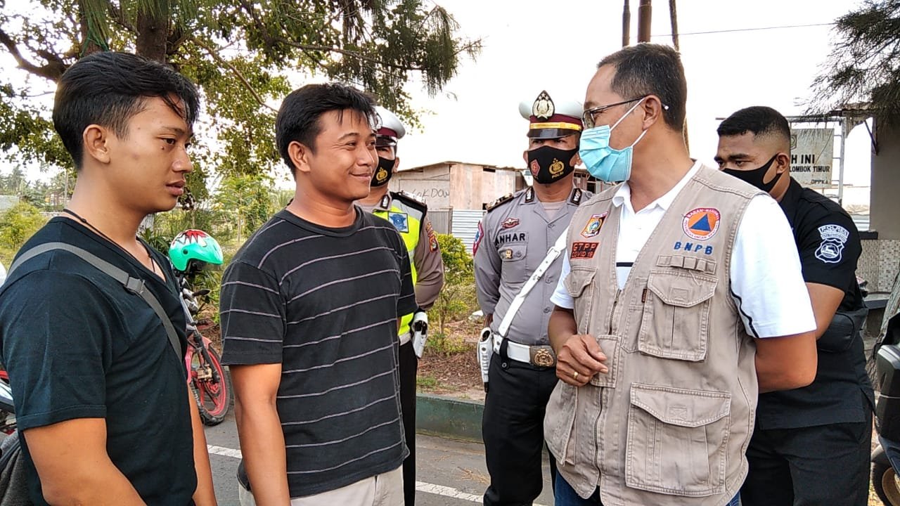 Masyarakat Persiapkan Diri, Tim Razia Masker  Lombok Timur Mulai Bergerak