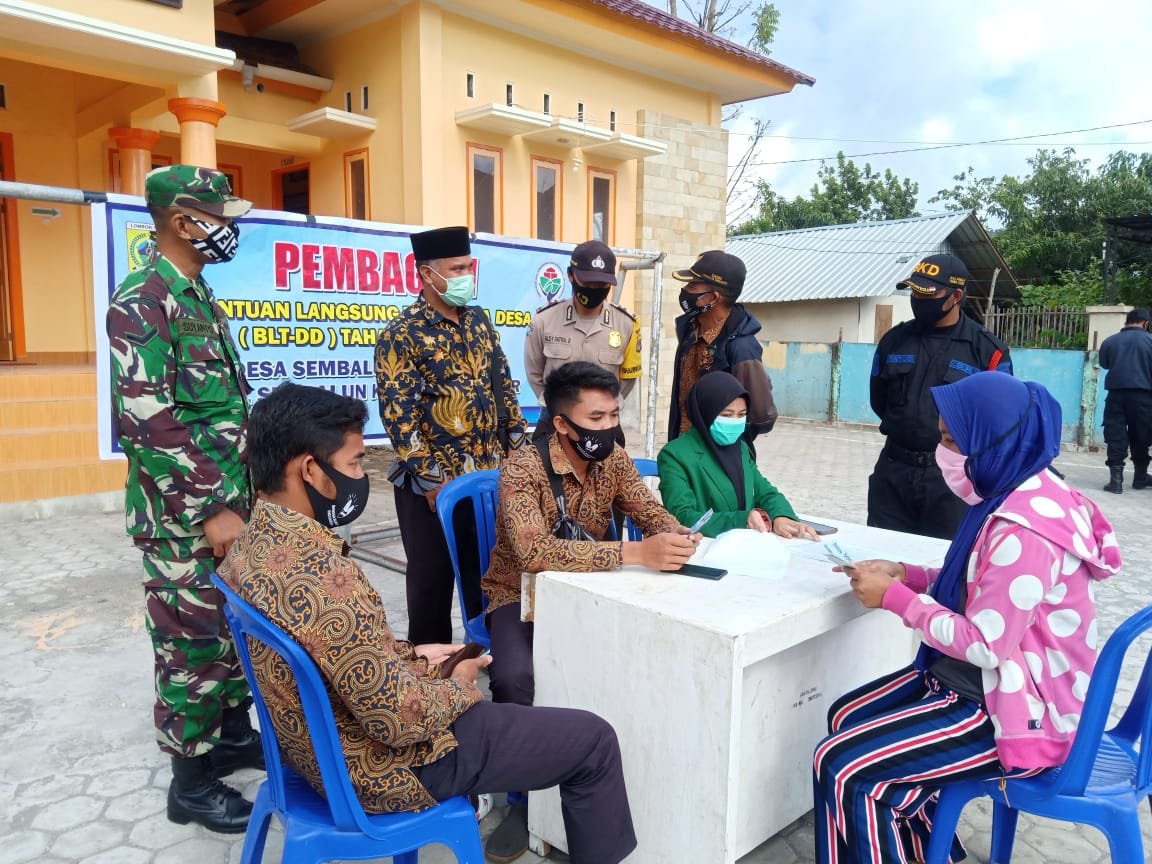 Pemdes Sembalun Timba Gading Cairkan BLT Dana Desa Tahap 4