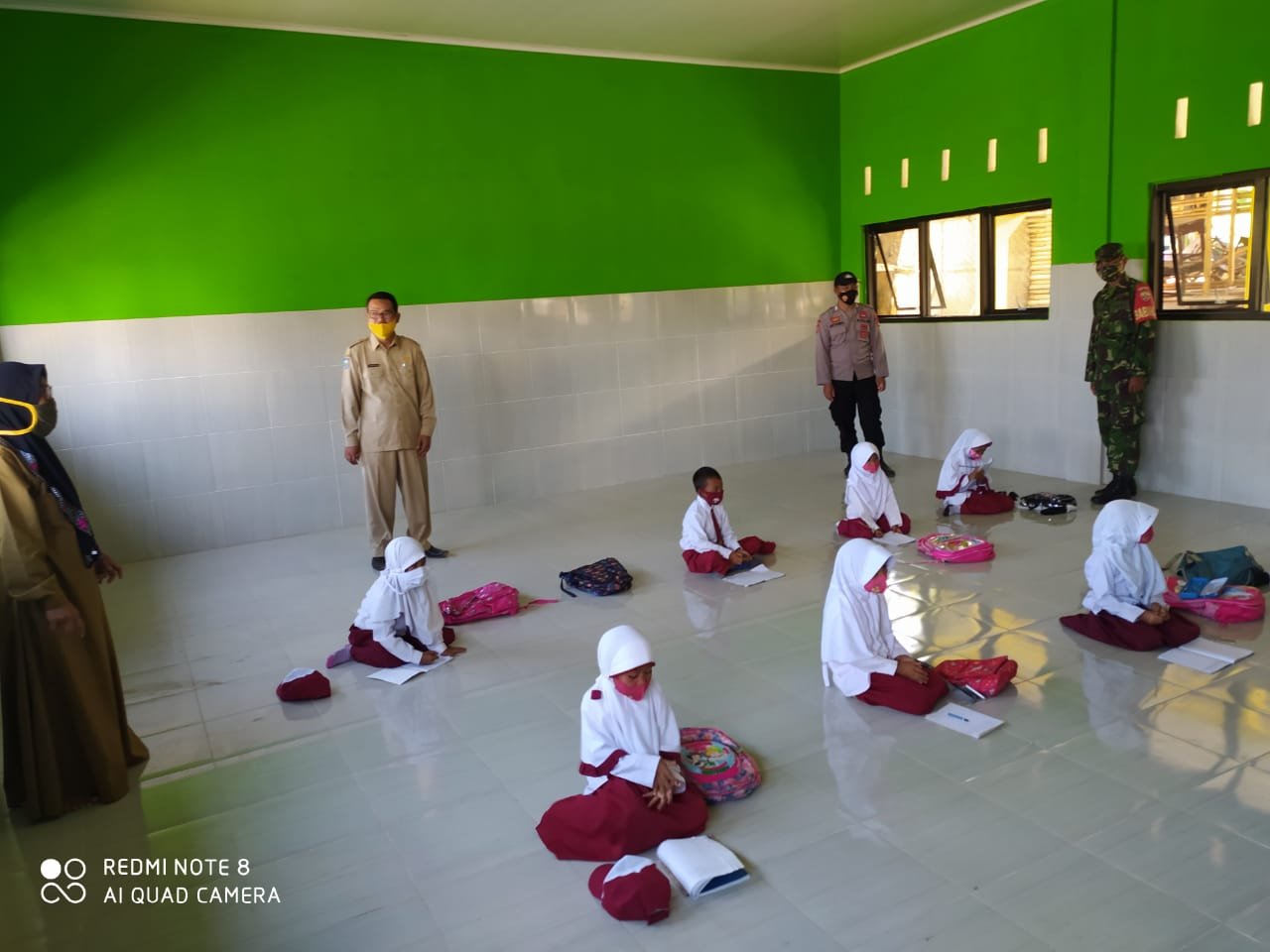 Belajar Tatap Muka Sistem Blok Diberlakukan di Lombok Timur