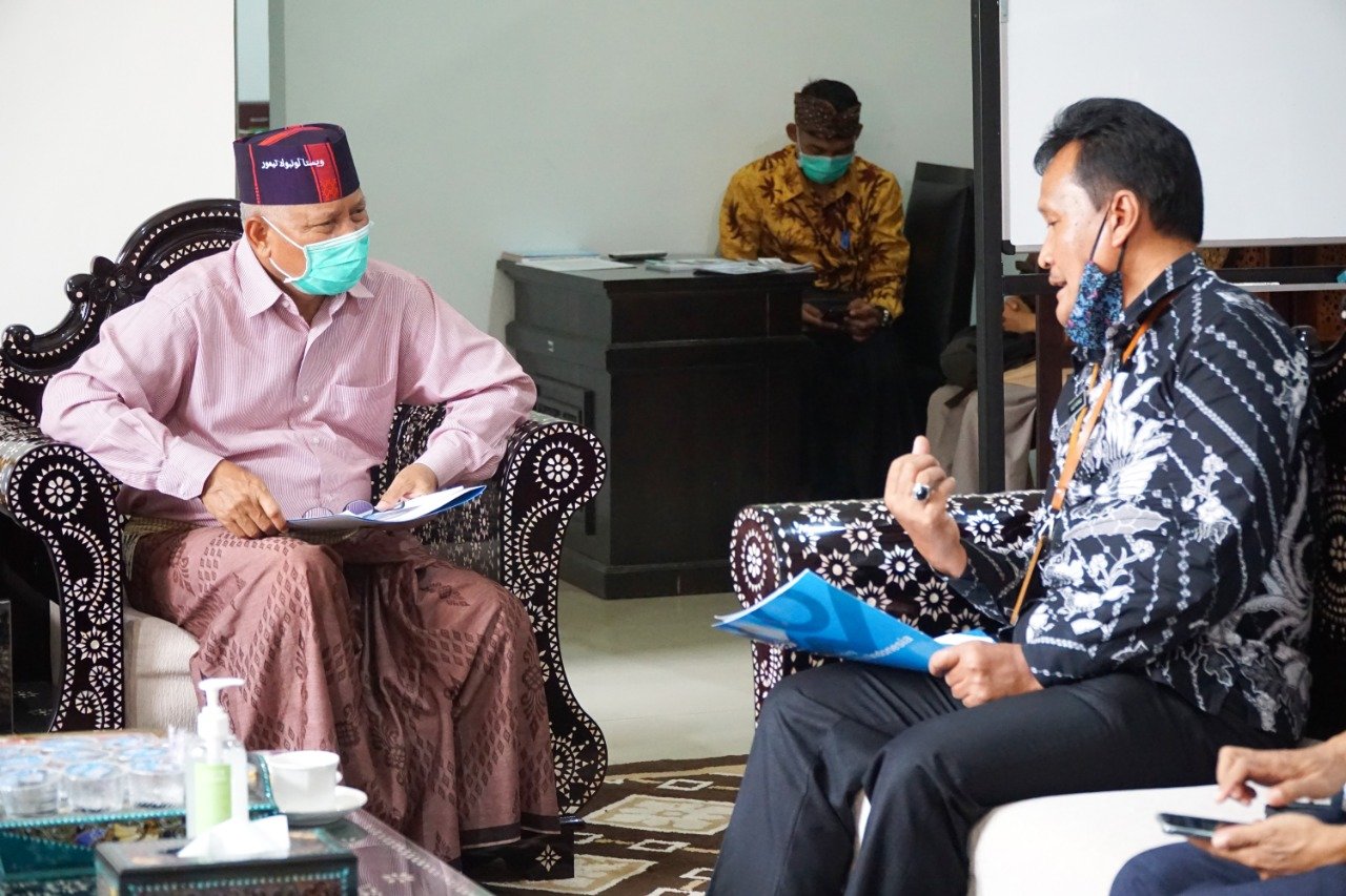 Kemiskinan Lotim Turun, BPJS Melapor ke Bupati