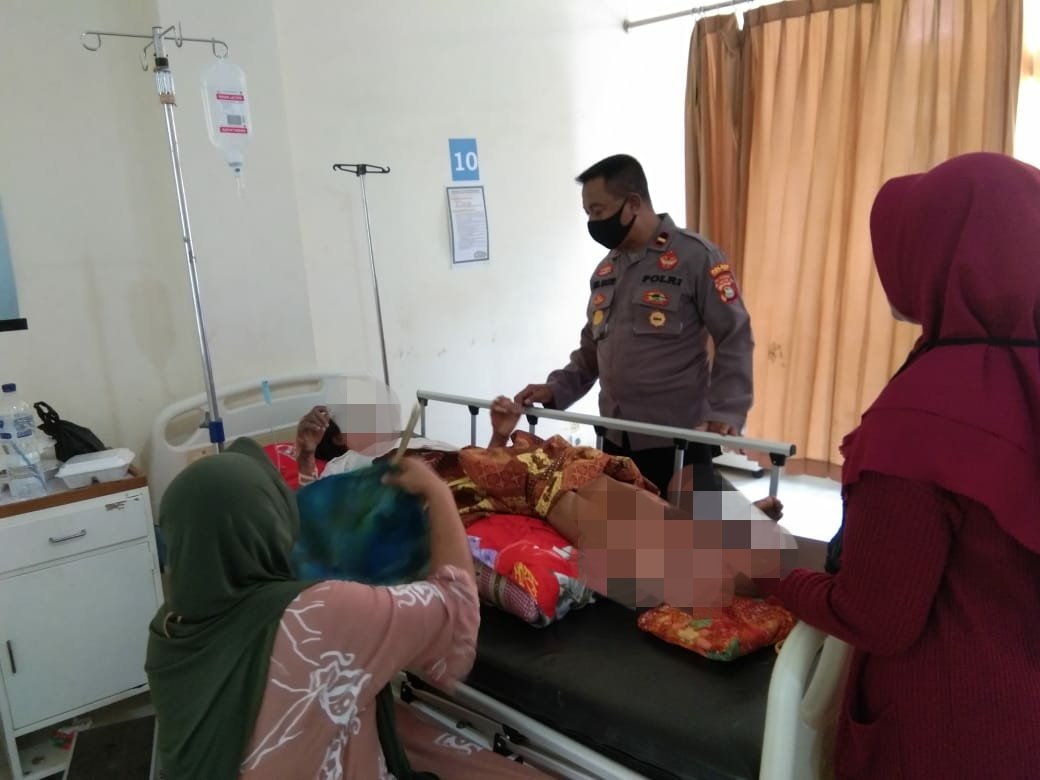 Selang Tabung Gas Bocor Bakar Papuk Patimah dan Cucunya Berusia Tujuh Tahun Terbakar