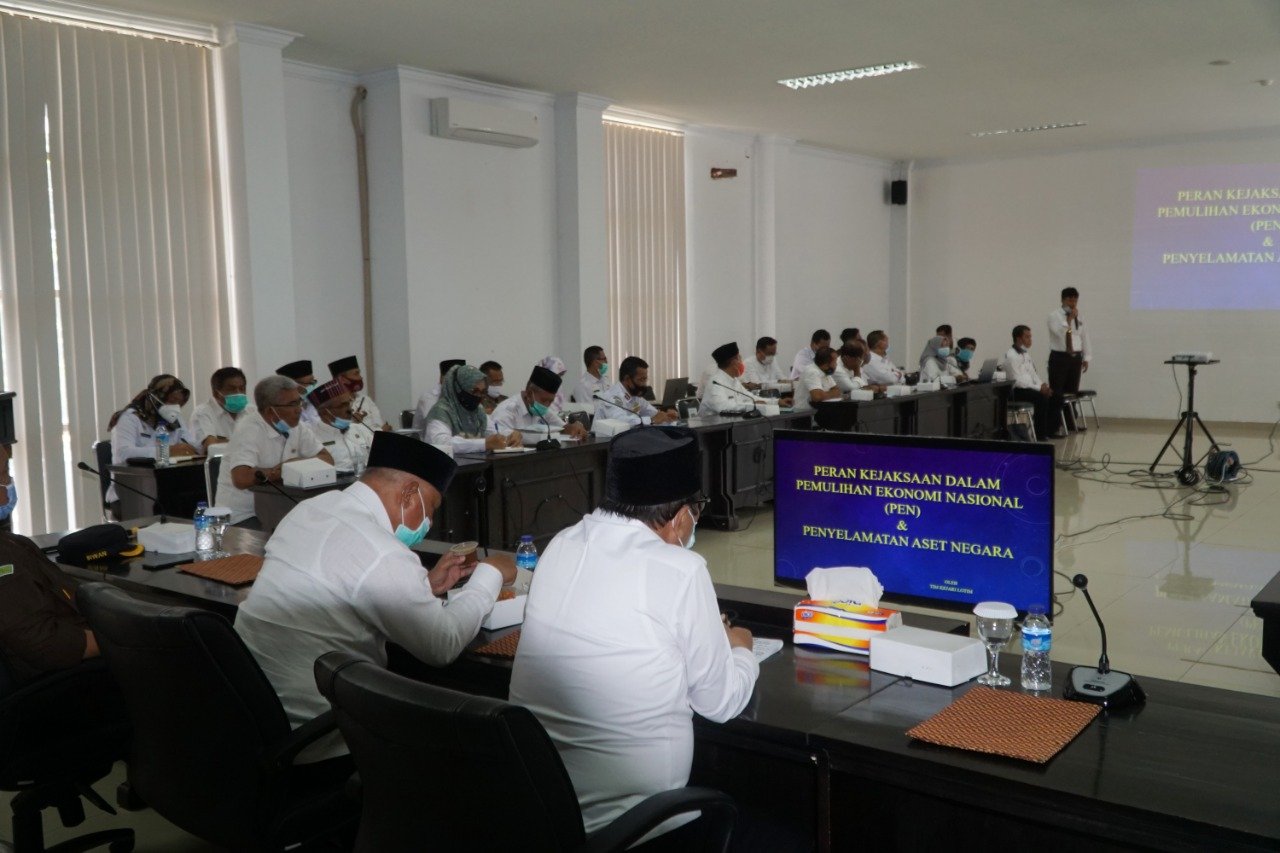 Agar Tidak Terjerat Hukum Bupati Ingatkan Pimpinan OPD, Camat Bekerja Akuntabel dan Teransparan