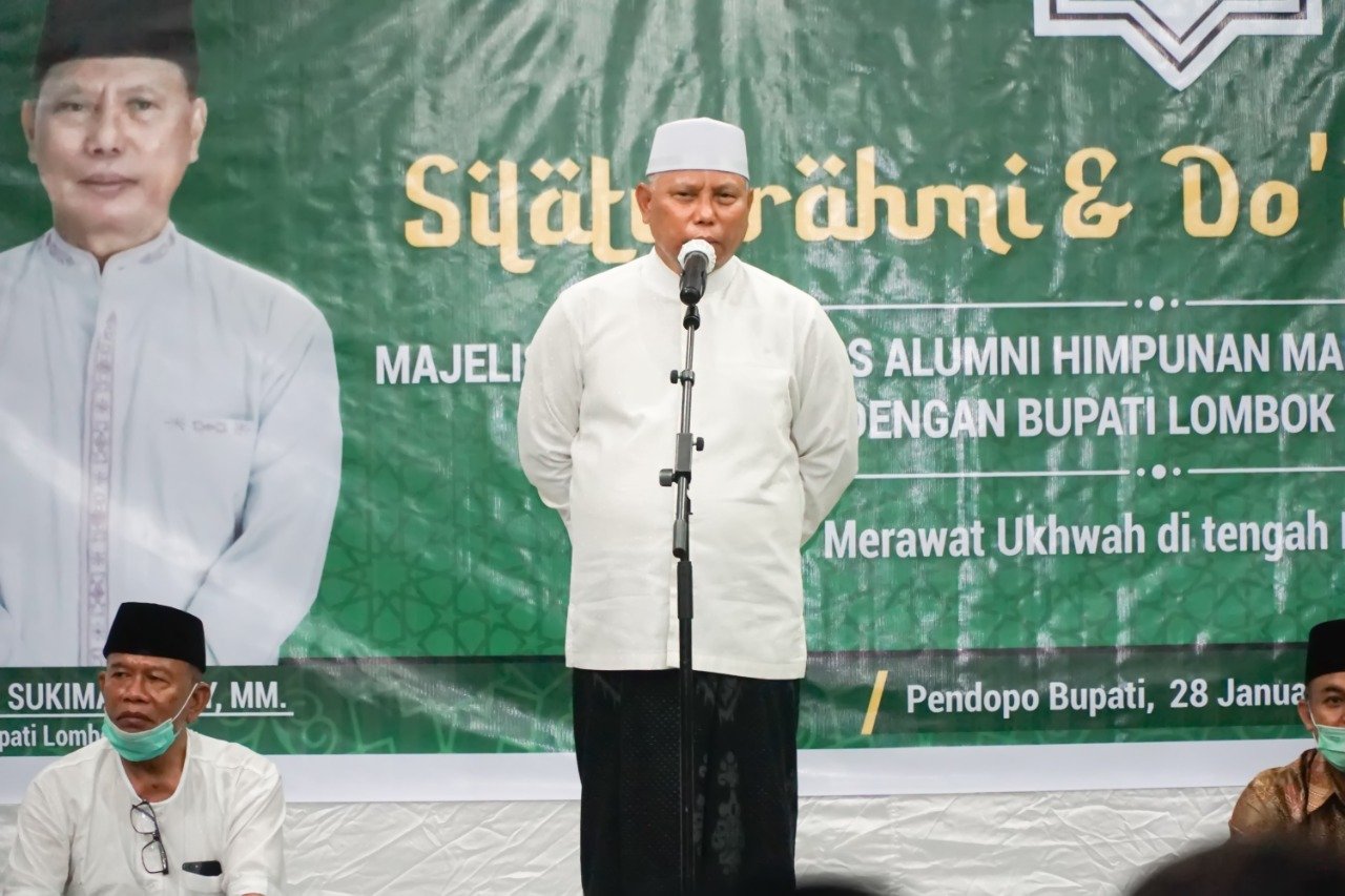 Doa bersama Korps Alumni Himpunan Mahassiswa KAHMI, Bupati Ingakan Pentingnya Pencegahan Covid19