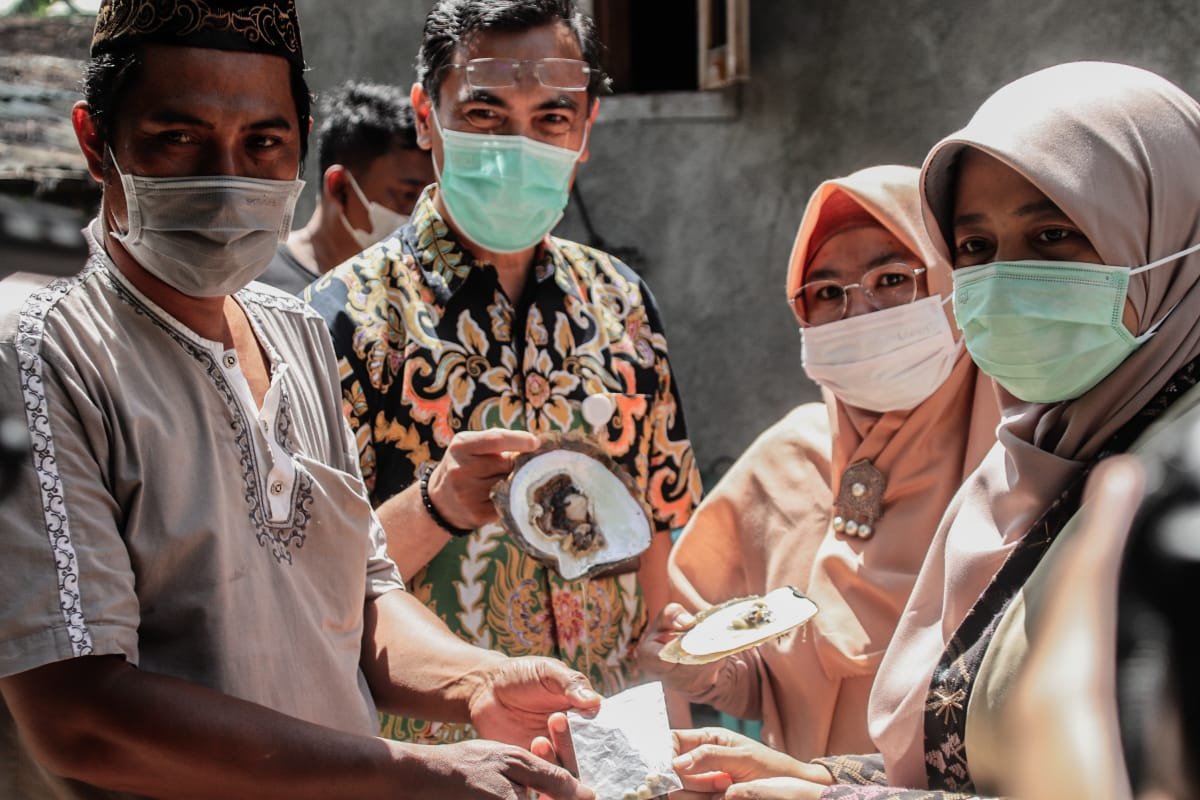 Mutiara Lombok Klas Premium, Banyak Diburu Pecinta Mutiara Dunia