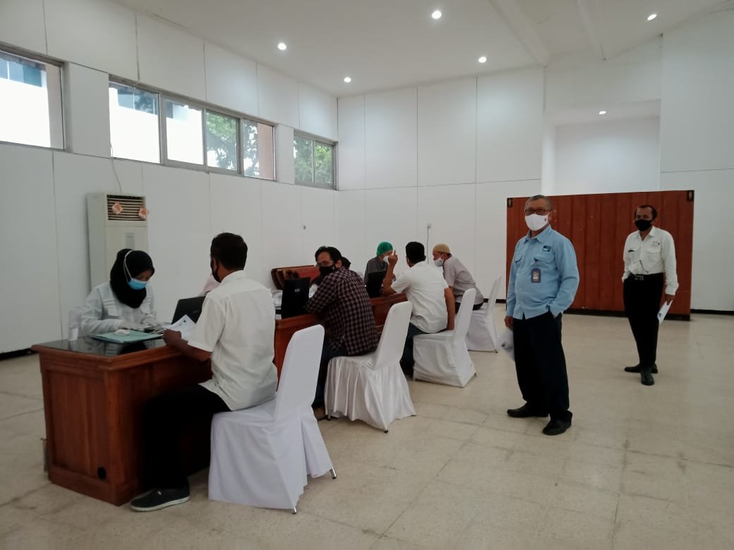 Rentan Diserang Virus, Puluhan Wartawan di Mataram di Vaksin Covid19