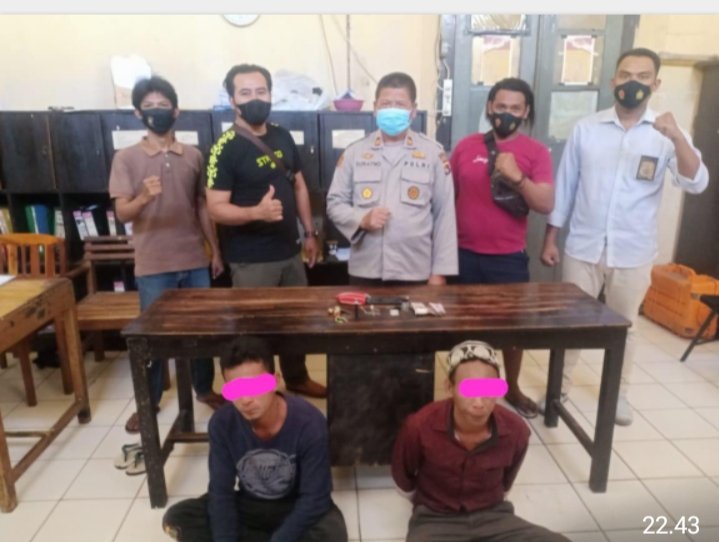 Dasar Residivis kambuhan, Belum Satu Jam Keluar Penjara Mencuri Lagi dan Digelandang Balik Ke Jeruji  Besi