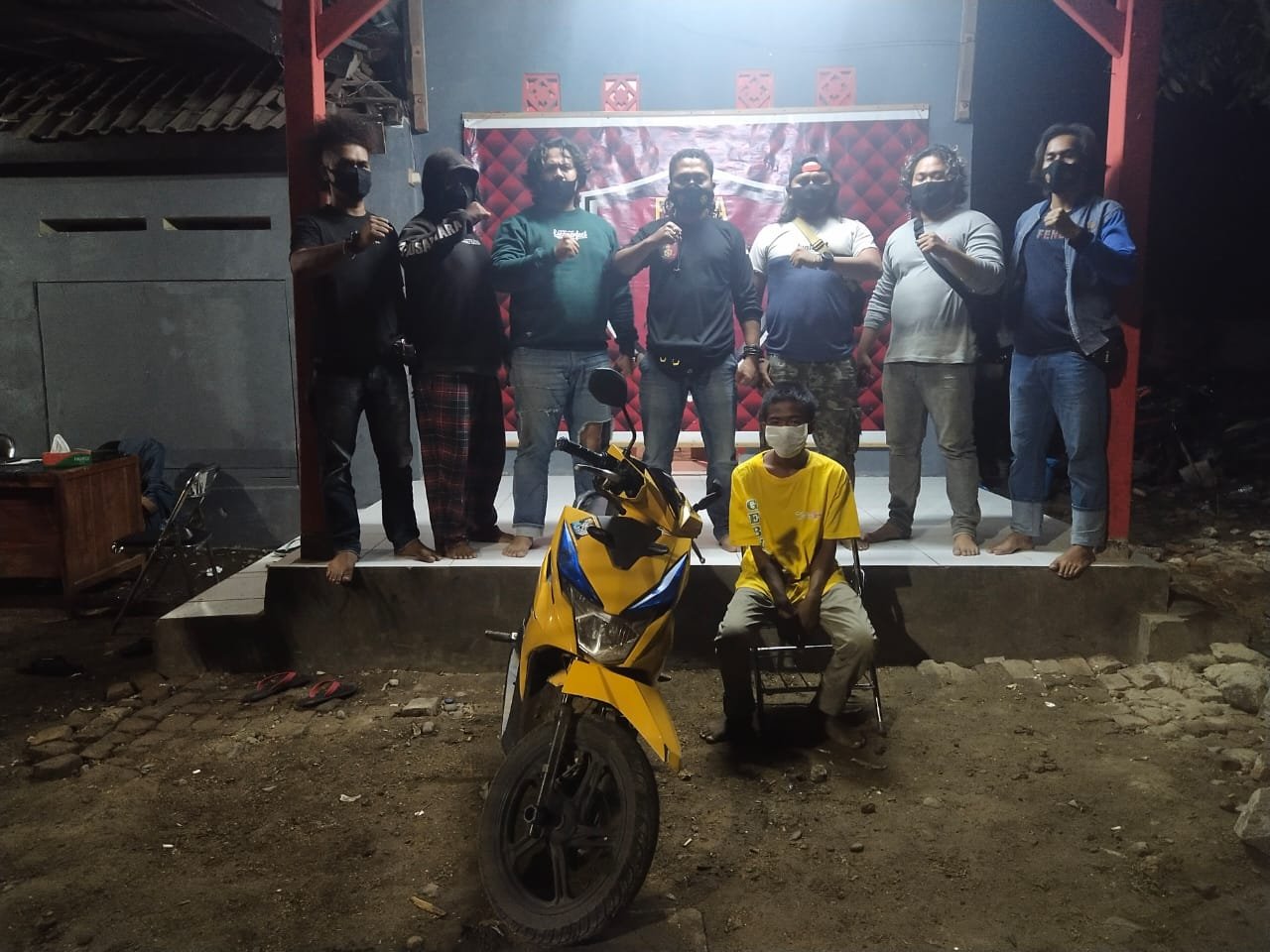 Nyolong Motor, Jum Akhirnya Berlebaran di Sel Tahanan Polres Bima Kota