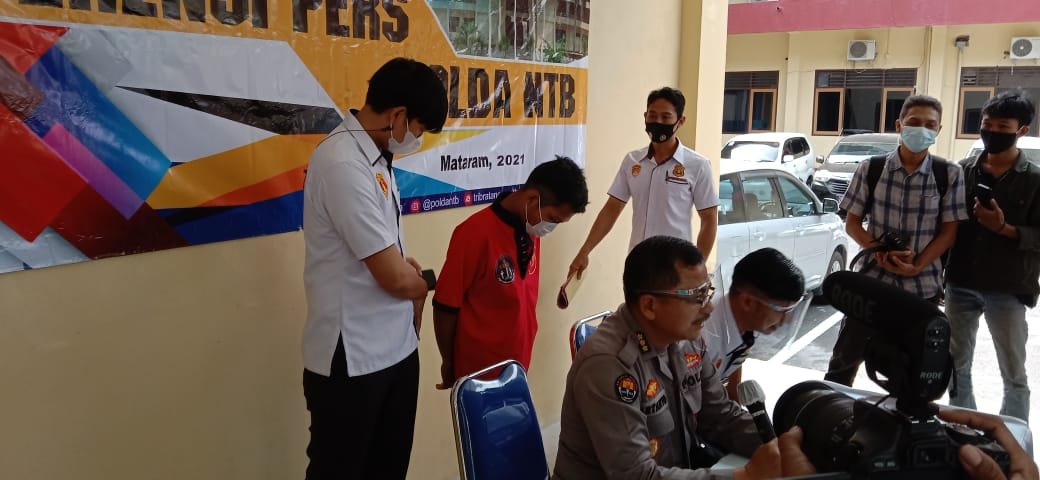 Penghina Palestina Yang Digelandang Ke Tahanan Polres Lombok Barat Diselesaikan Secara Restorative Justice