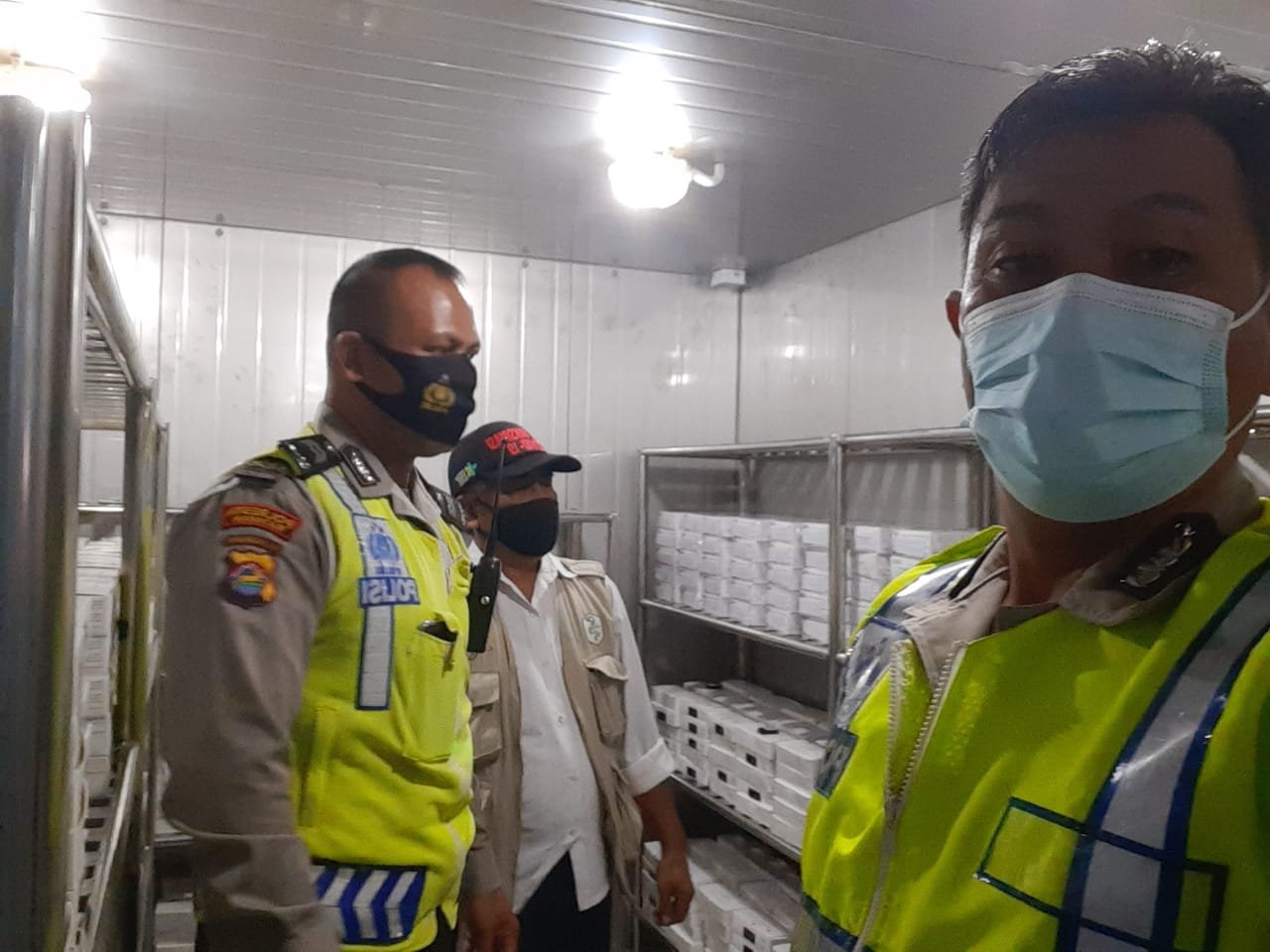 Gudang Penyimpanan Vaksin di Mataram Dijaga Ketat