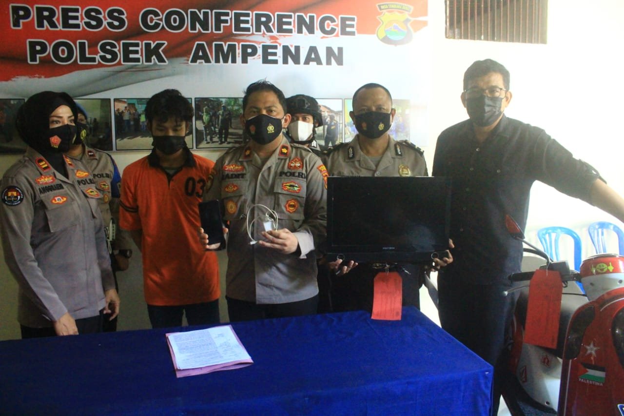 Diteriaki Maling oleh Korban, Andre Gagal Menjambret Keburu dibekuk Polisi