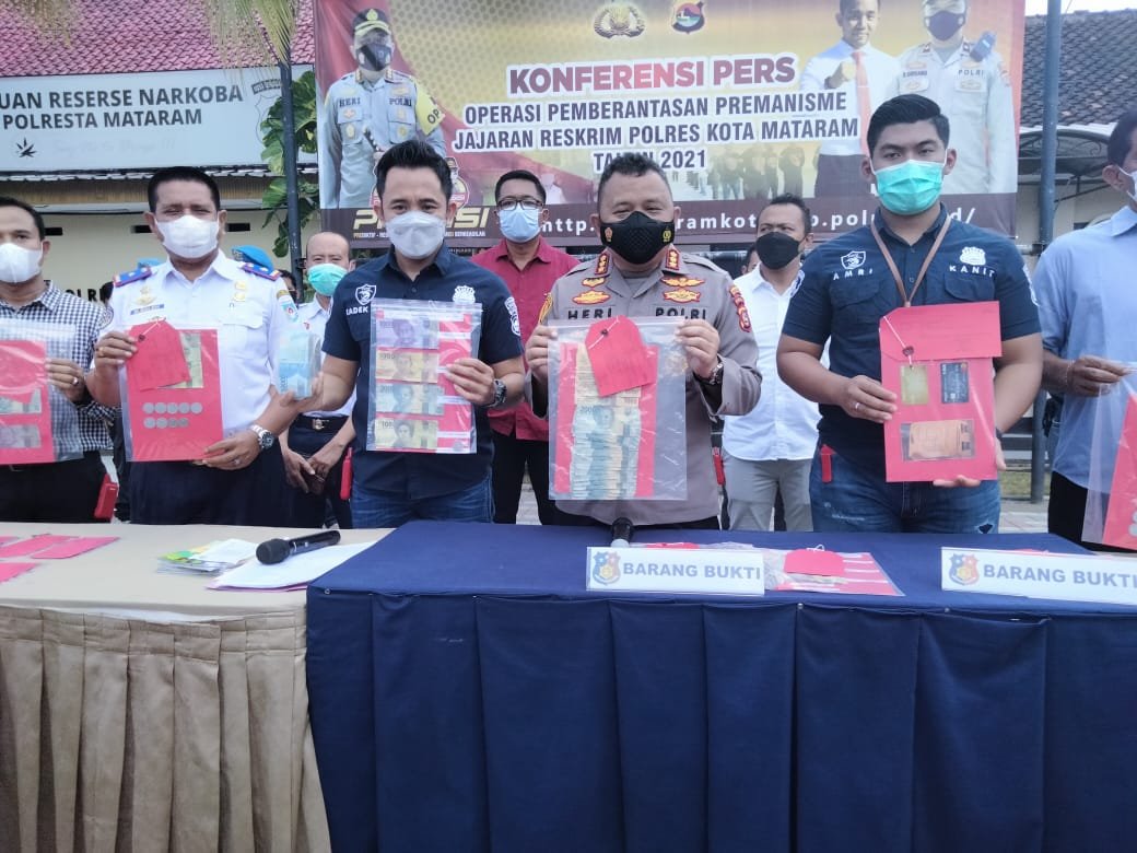 Wujudkan Kenyamanan Masyarakat, Polresta Mataram Tangkap 86 Orang Terlibat Aksi Premanisme