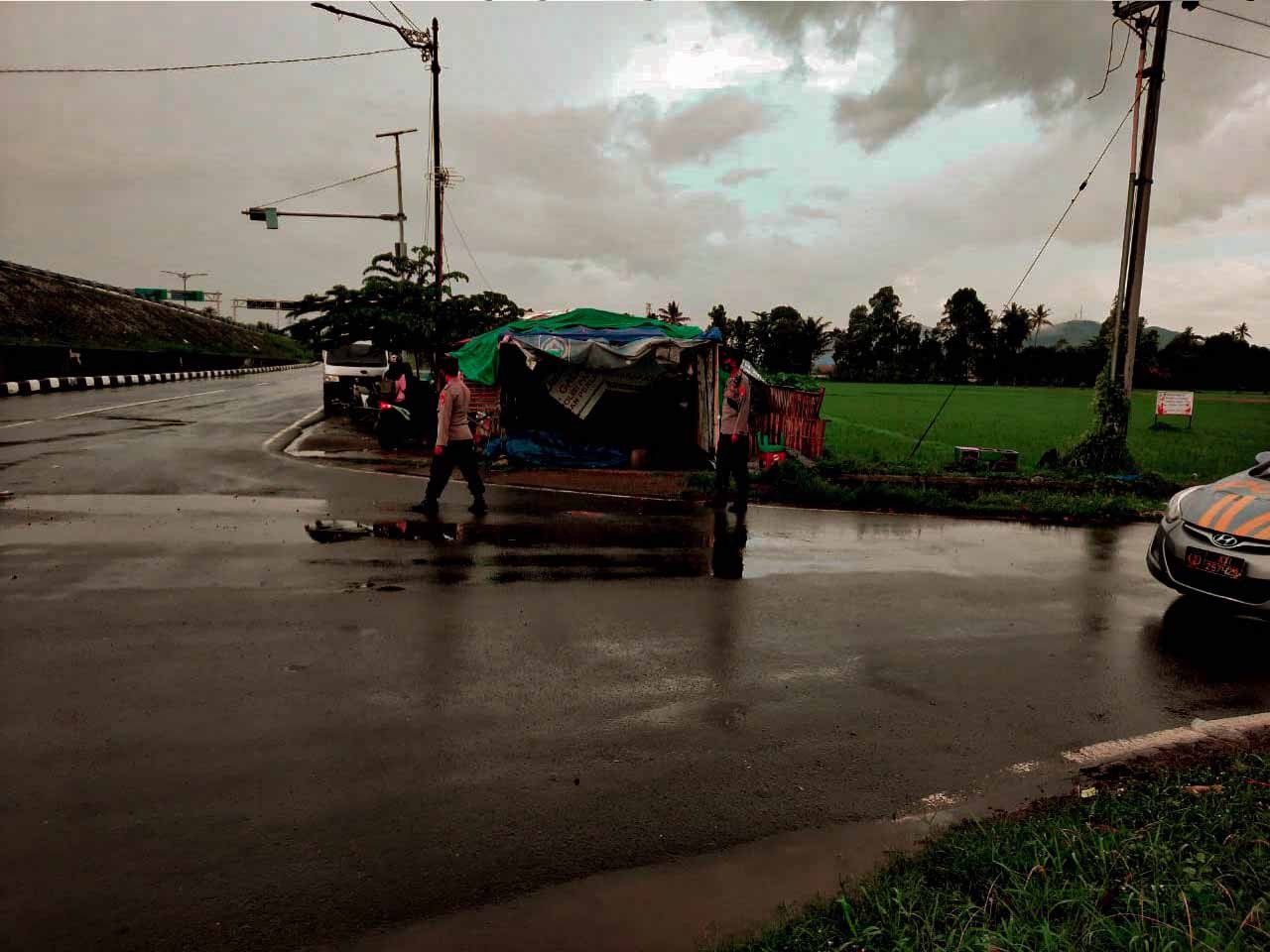 Polres Lobar Waspada Banjir dan Tanah Longsor