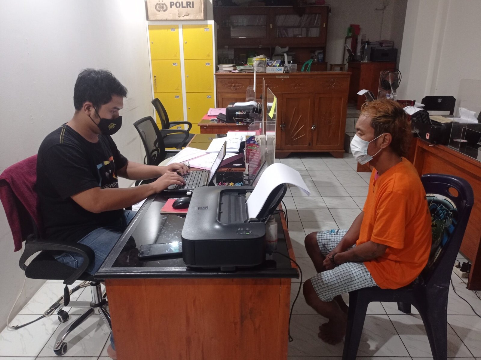 Tidak Kapok Masuk Bui, Residivis Enyok Kembali Jualan Sabu dan  Diringkus Sat Resnarkoba Polresta Mataram