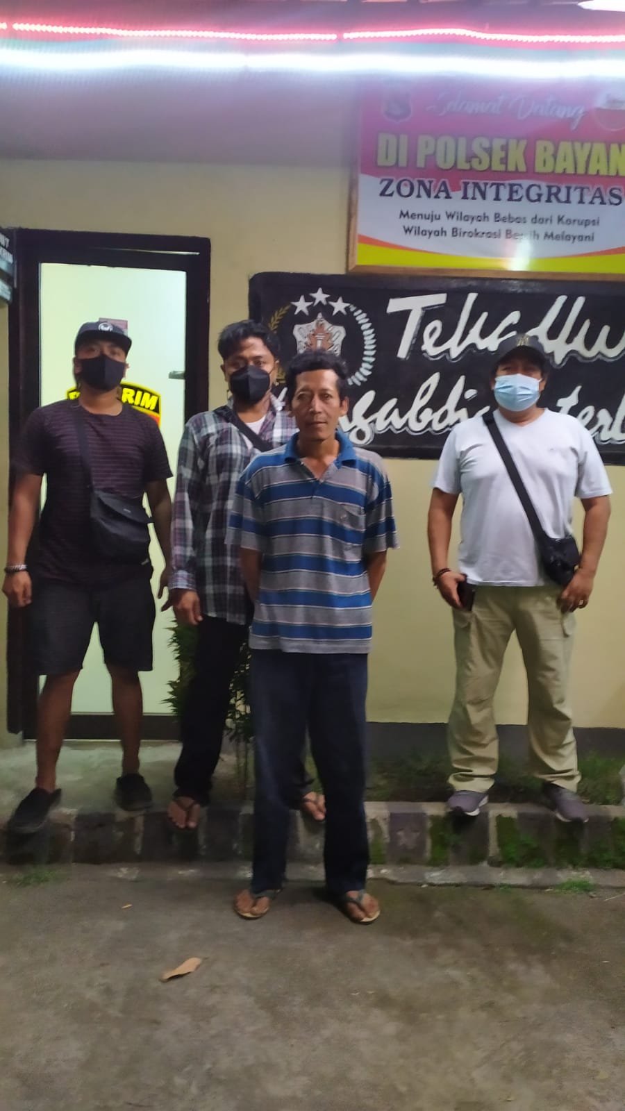 Tim Puma Polres Lombok Utara Tangkap Pencuri dan Penadah 480 Lonjor Pipa Air