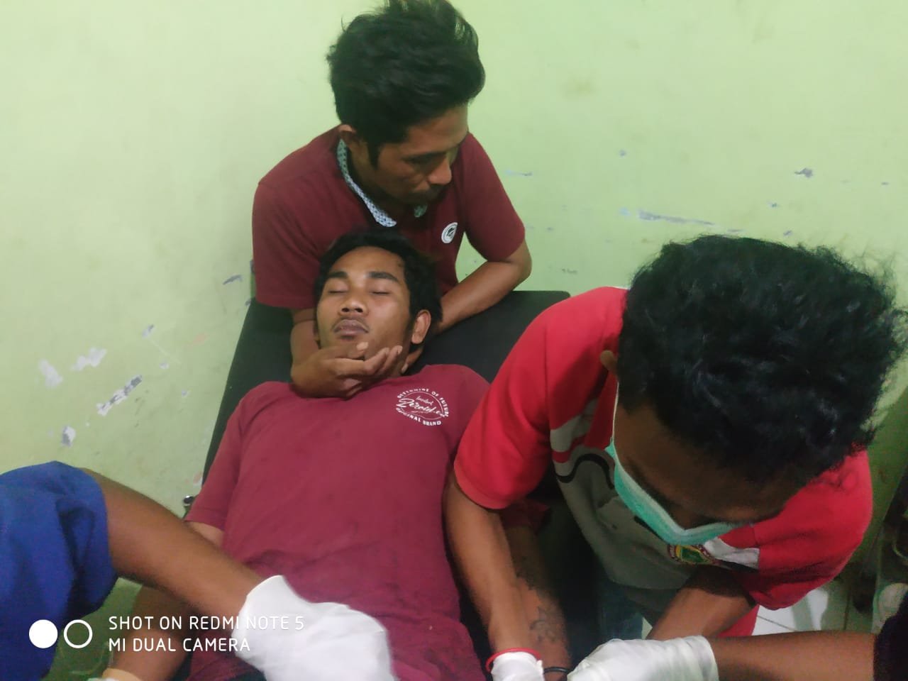 Ribut di Tempat Hiburan Jari Hairun Putus, Pelaku Pembacokan Melarikan Diri