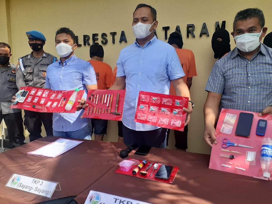 Rumah Jadi Ajang Transaksi Narkoba, Warga  Abian Tubuh Cakra Diringkus Polisi