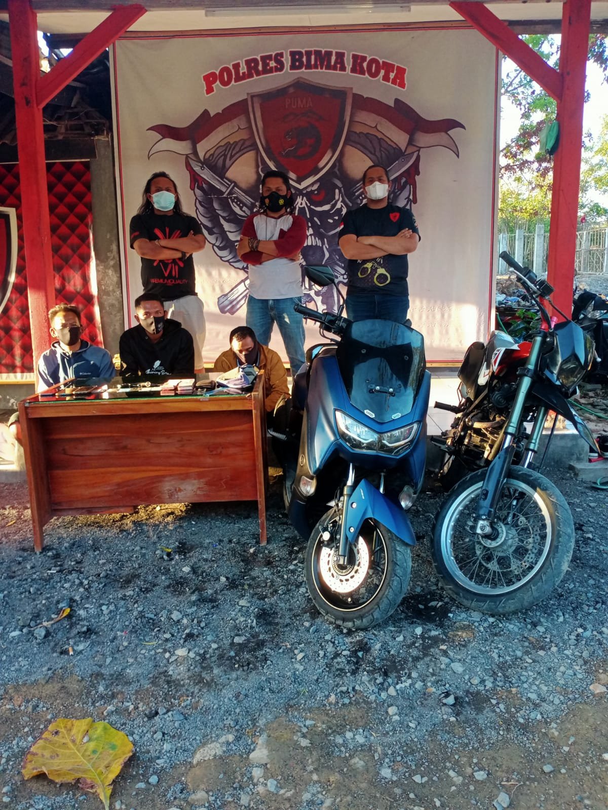 Sindikat Jual Beli Sepeda Motor  Curian Antar Daerah Disergap Polisi