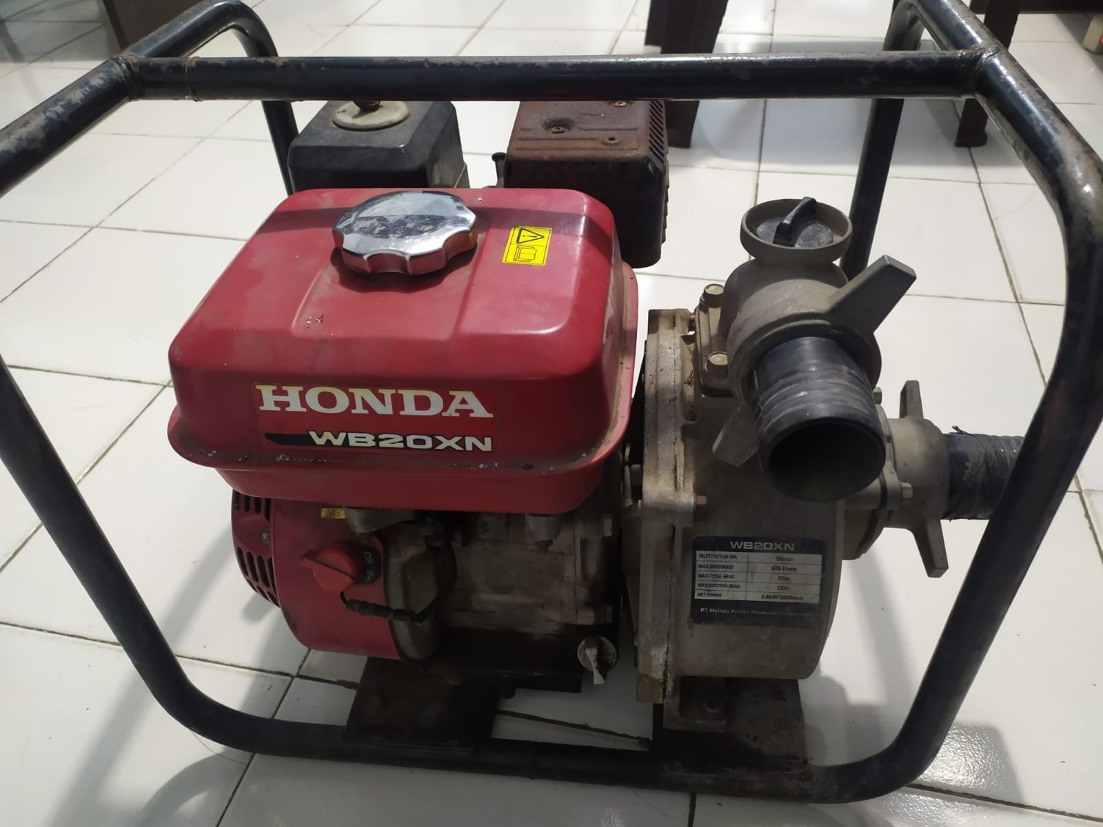 Curi Mesin Pompa Air, Polisi Tangkap Pelaku Dini Hari