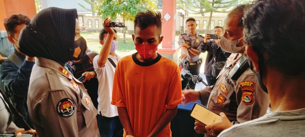 Melawan Petugas Saat Ditangkap, Pencuri HP Asal Kidang Lombok Tengah Dilumpuhkan Menggunakan Timah Panas
