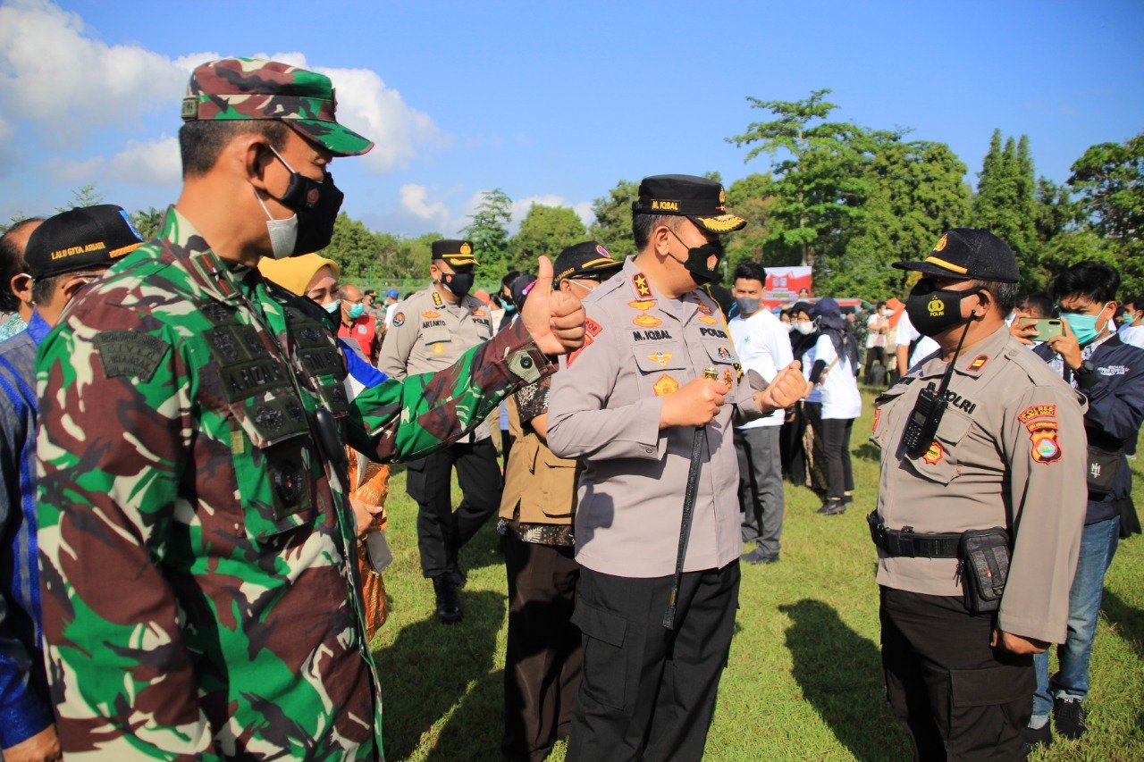 Kapolda NTB optimis Lombok Barat Lebih Cepat Selesaikan Vaksinasi