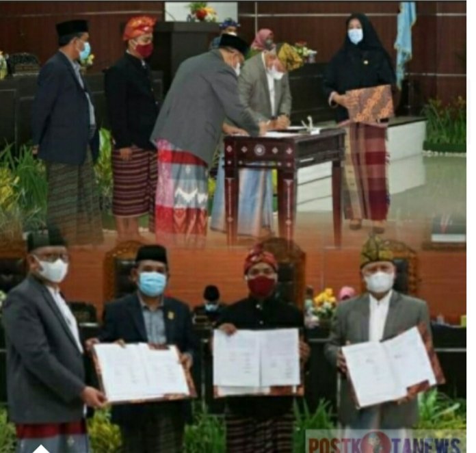 Paripurna Dewan, Pimpinan Ekskutif dan Legislatif  Sepakat Ngutang Pinjaman 90 Miliar  ke Bank NTB Syari’ah