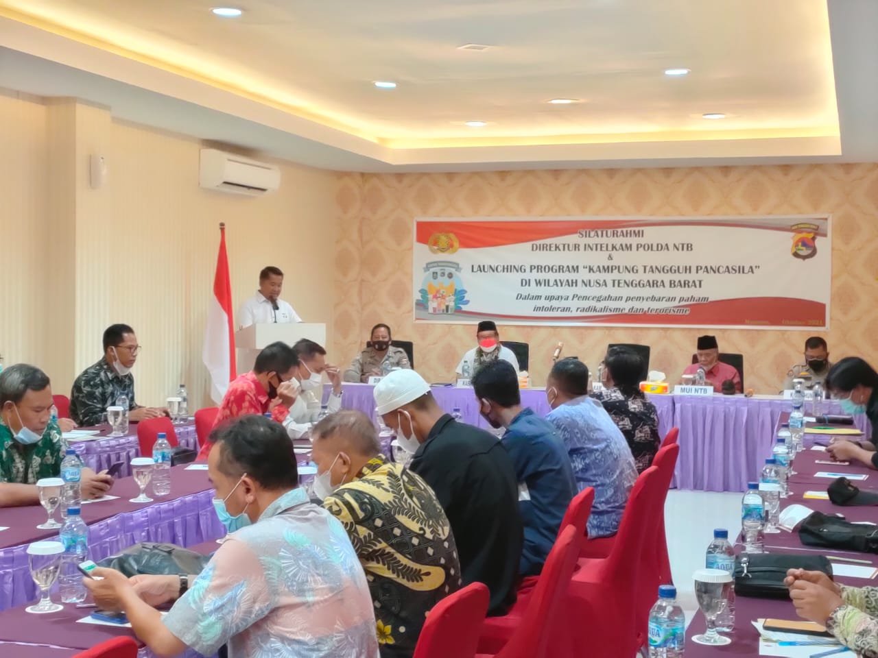 Setelah Kampung Sehat, Polda NTB Gelar Kampung Tangguh Pancasila