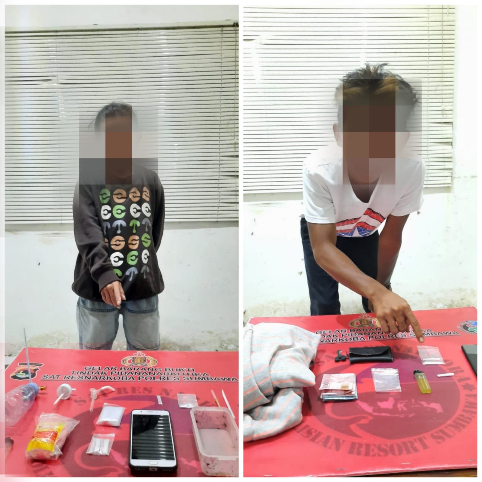 Bandar Sabu Lape Sumbawa Ditangkap, Jadikan Rumah Tempat Transaksi dan Pesta Narkoba