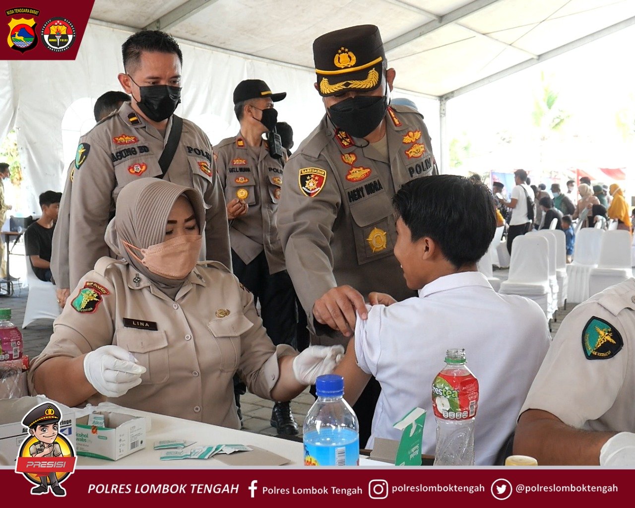 Jelang WSBk, Masyarakat Daerah Penyangga KEK Mandalika Super Prioritas Divaksin