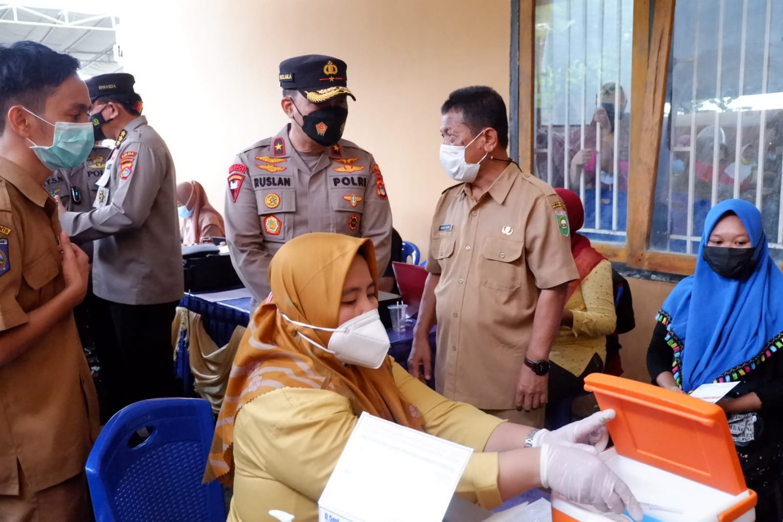 Wakapolda NTB: Saya Ingin Memastikan Percepatan vaskinasi di Kabupaten Sumbawa