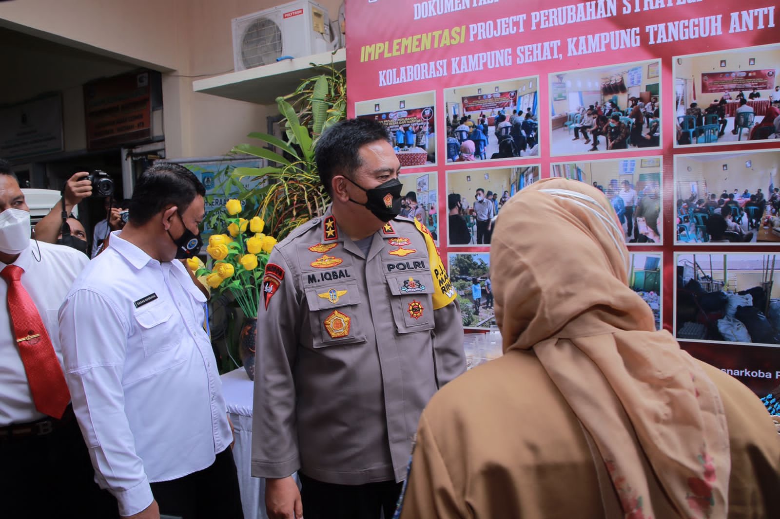 Menuju Indonesia Bebas Narkoba, Kapolda NTB Kolaborasi Kampung Sehat, Kampung Tangguh Anti Narkoba dan Desa Bersinar