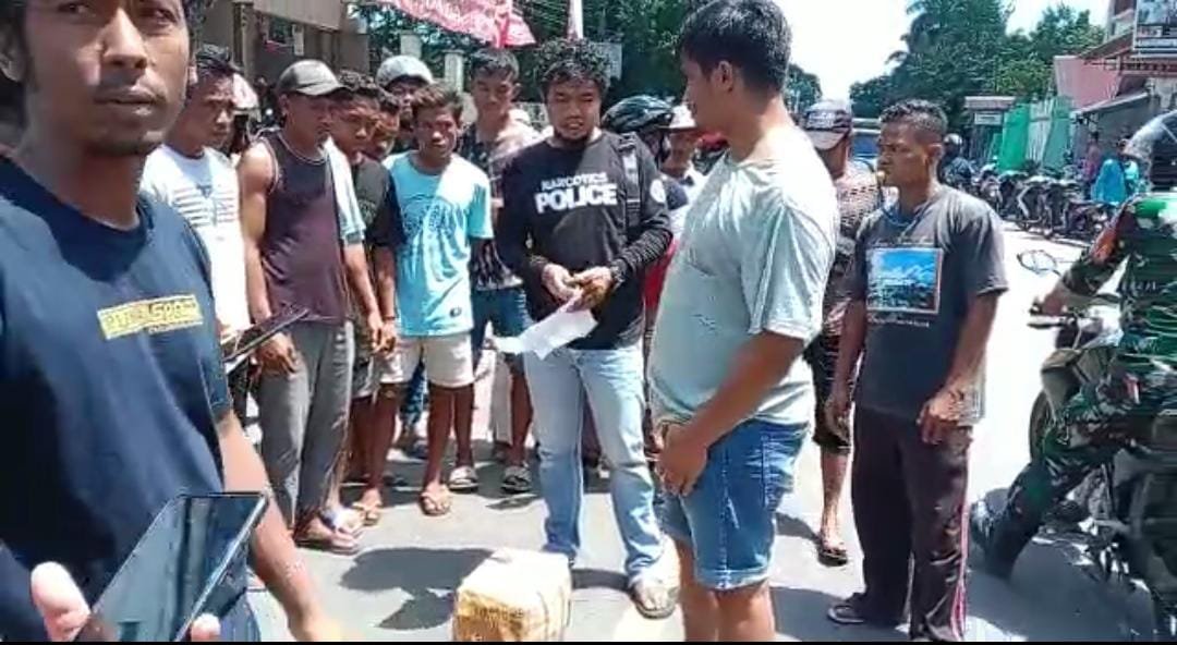 Menghindari Kejaran Polisi, Pelaku Buang Kardus Berisi Ganja seberat 2.816 Gram