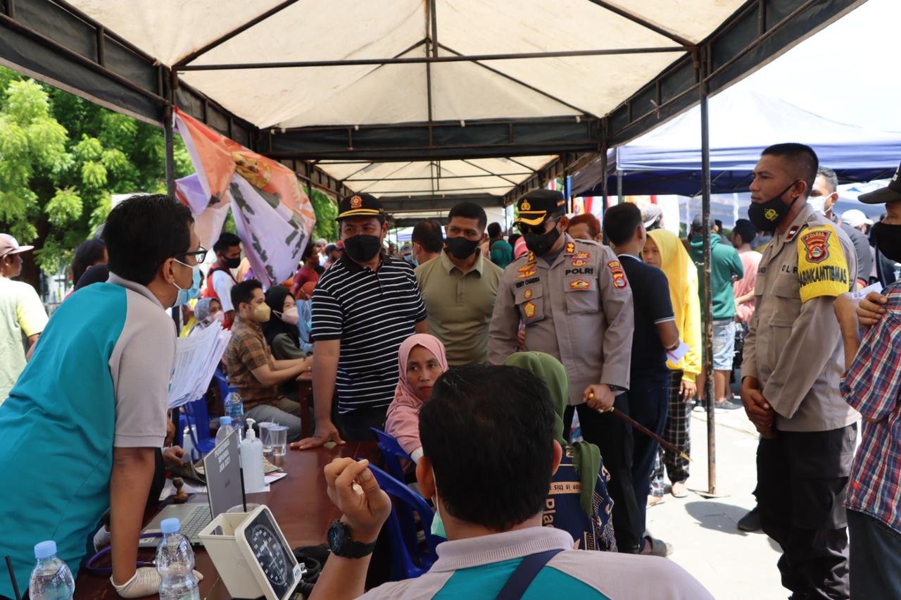 Vaksinasi Massal di Sumbawa Barat Tembus 3.308 Dosis