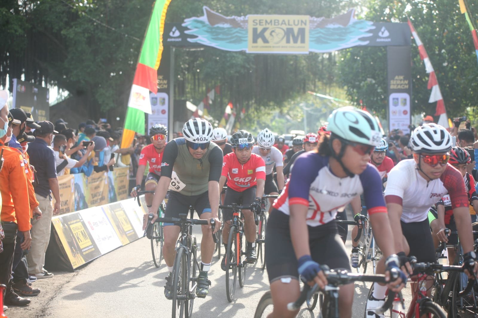Dibalik Cerita Sukses Gelaran Lomba Sembalun KOM Road Bike Challenge 2021