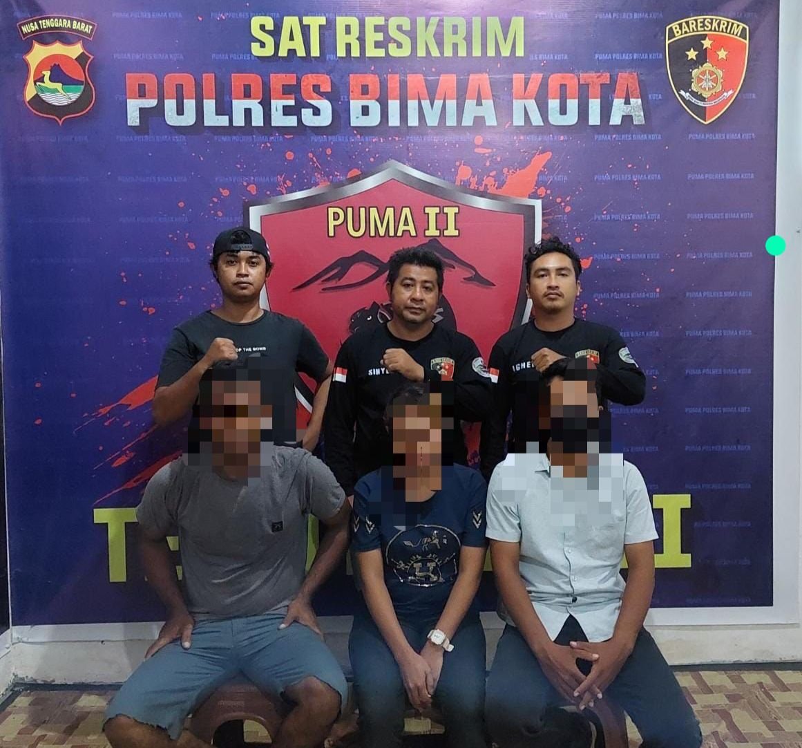 Penadah dan Pecuri Hp di Kota Bima Diringkus Polisi