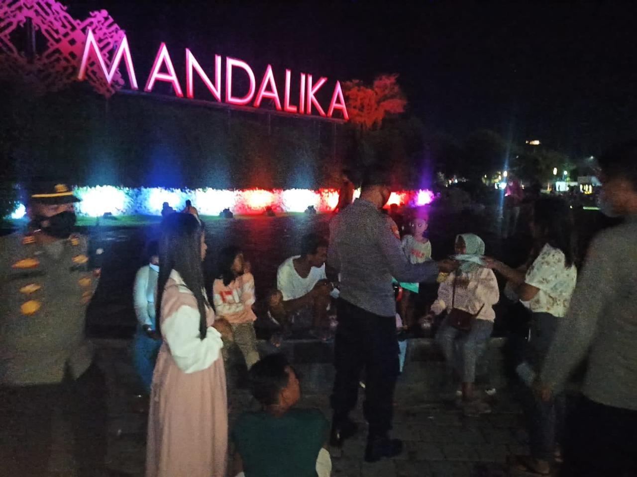 Penjagaan Malam Tahun Baru Diperketat, Kawasan Wisata Mandalika Lombok Tengah Kondusif