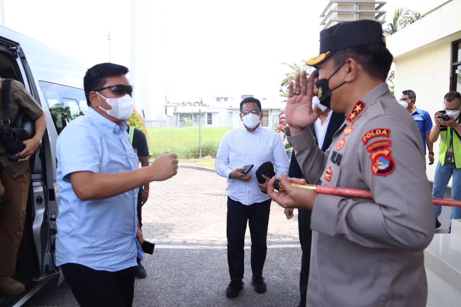 Komandan Pelaksana Motor GP Internasional Mandalika Lombok, Purnawirawan Panglima TNI Marsekal Hadi Tkahjanto Kunjungi Lombok