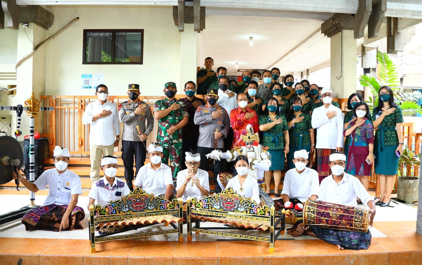 Kapolri Sambangi Prokes ke Bali, Guna Menjamin Pelajar Terhindar dari Covid19