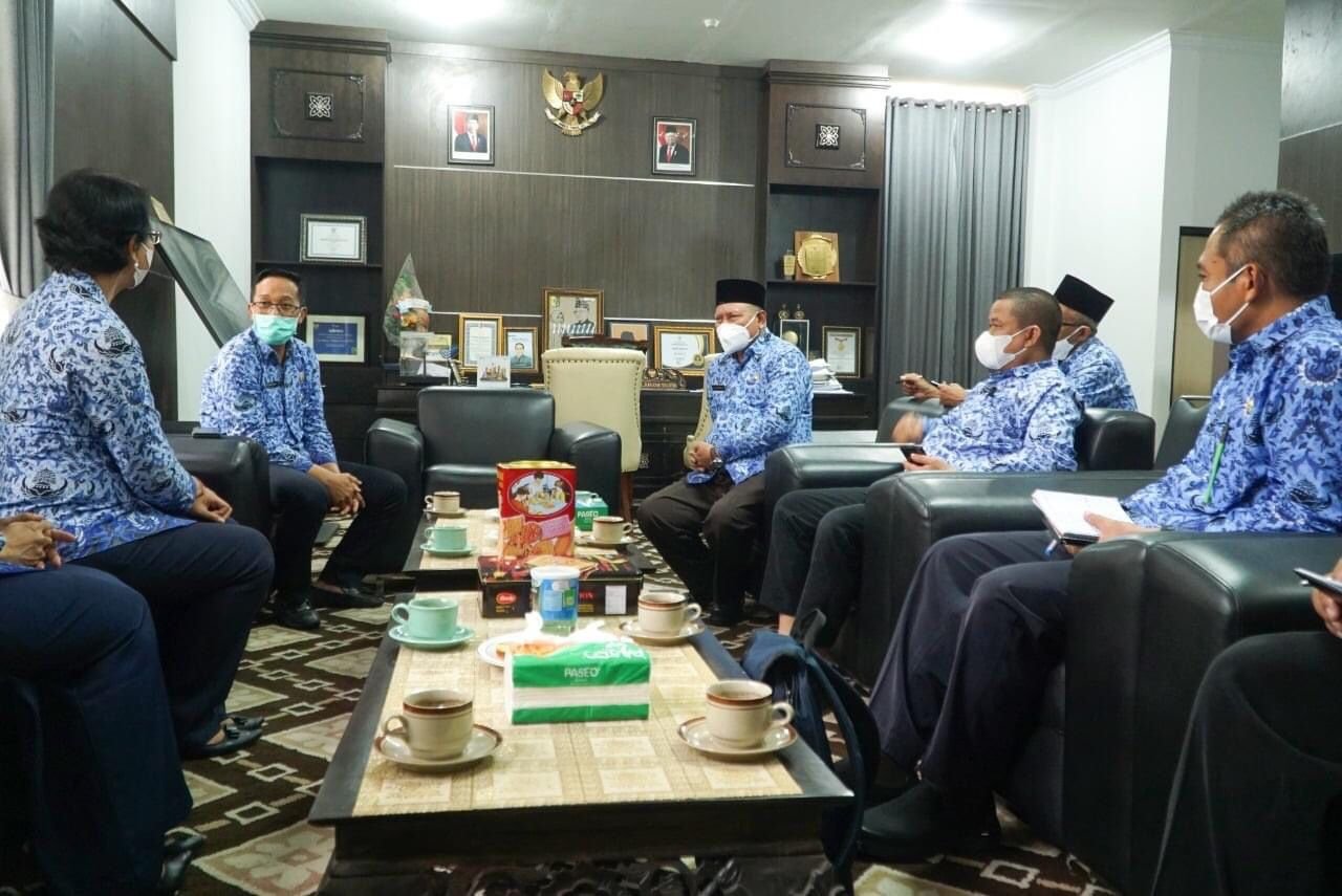Bupati Lotim terima Kunjungan Kepala BBPOM mataram, Sukiman: Pentingnya Meningkatkan Kualitas Prodak Lokal UMKM