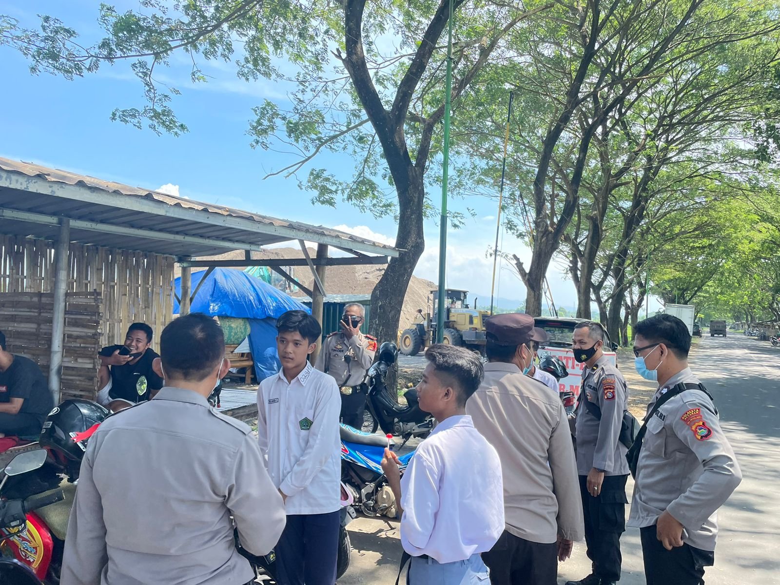 Balap Liar Antar Pelajar di Jalan Pejanggik Dibubarkan Polresta Mataram