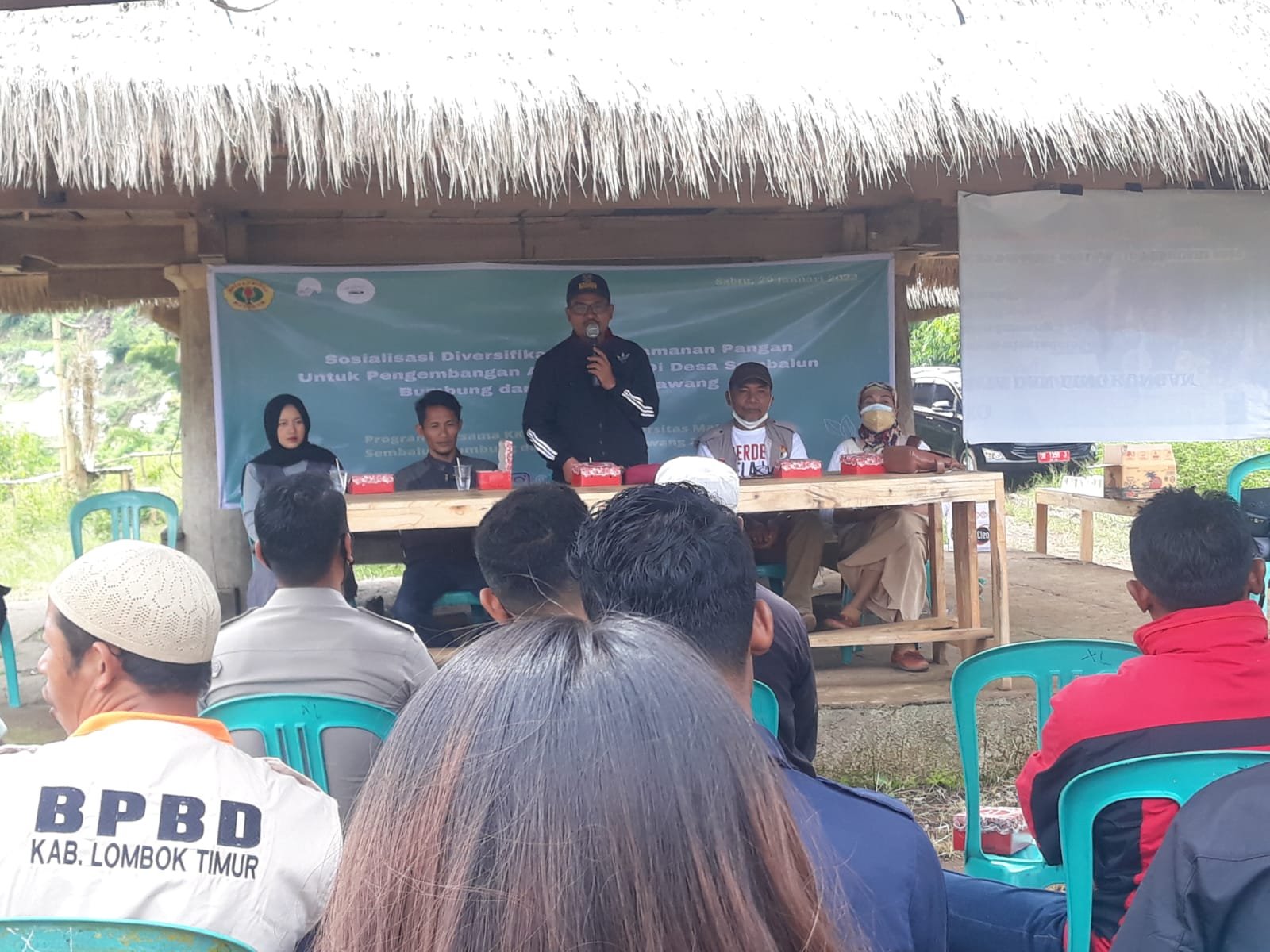 Mahasiswa KKN Unram Di Sembalun Gelar Penyuluhan Pentingnya Diversifikasi Pangan  Dalam Pengembangan Agro Wisata Rinjani