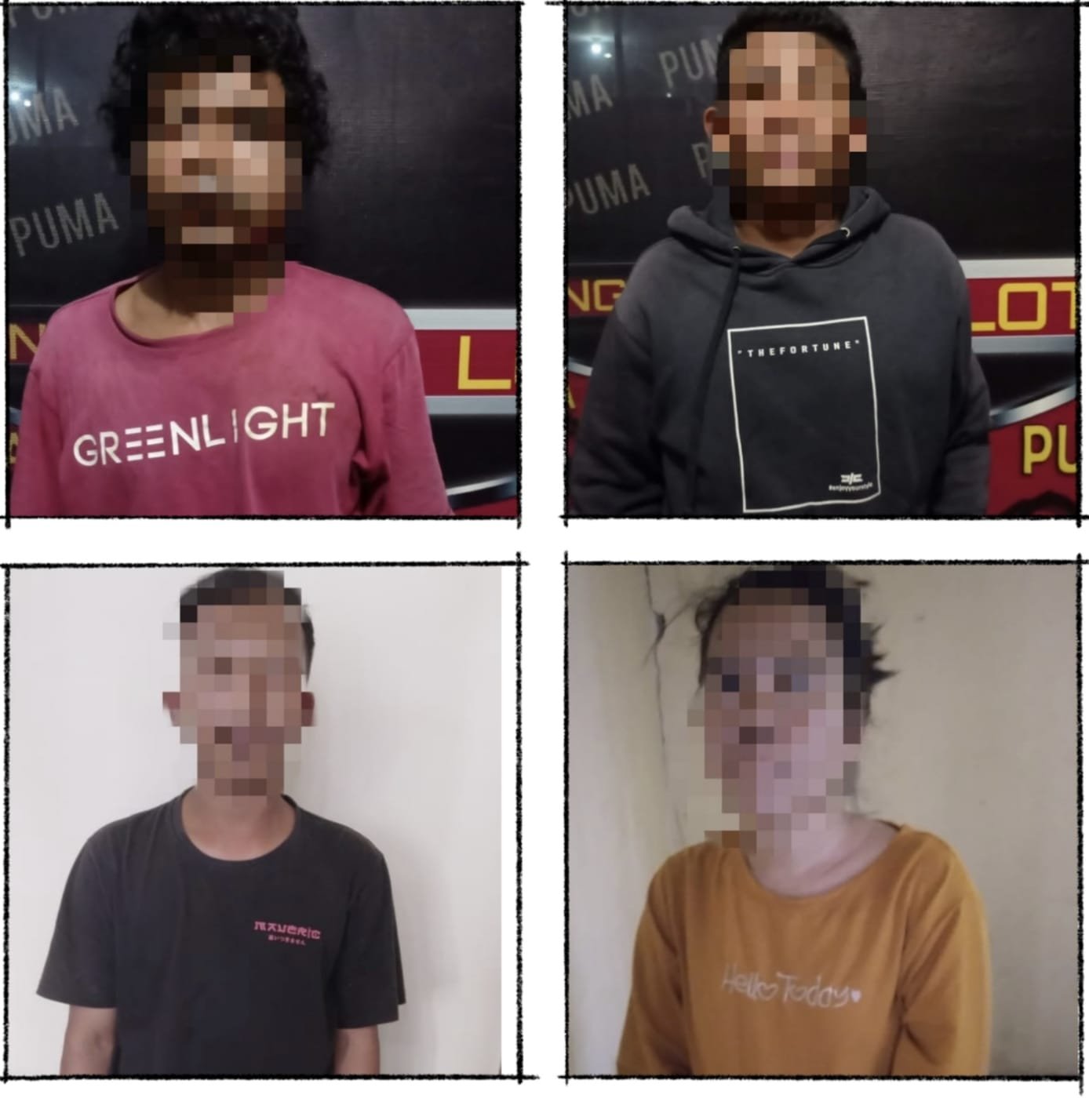 Terekam CCTV, Sindikat Maling Motor  Lintas Kabupaten Ditangkap Tim Gabungan Resmob Polres Loteng dan Polsek Praya Barat