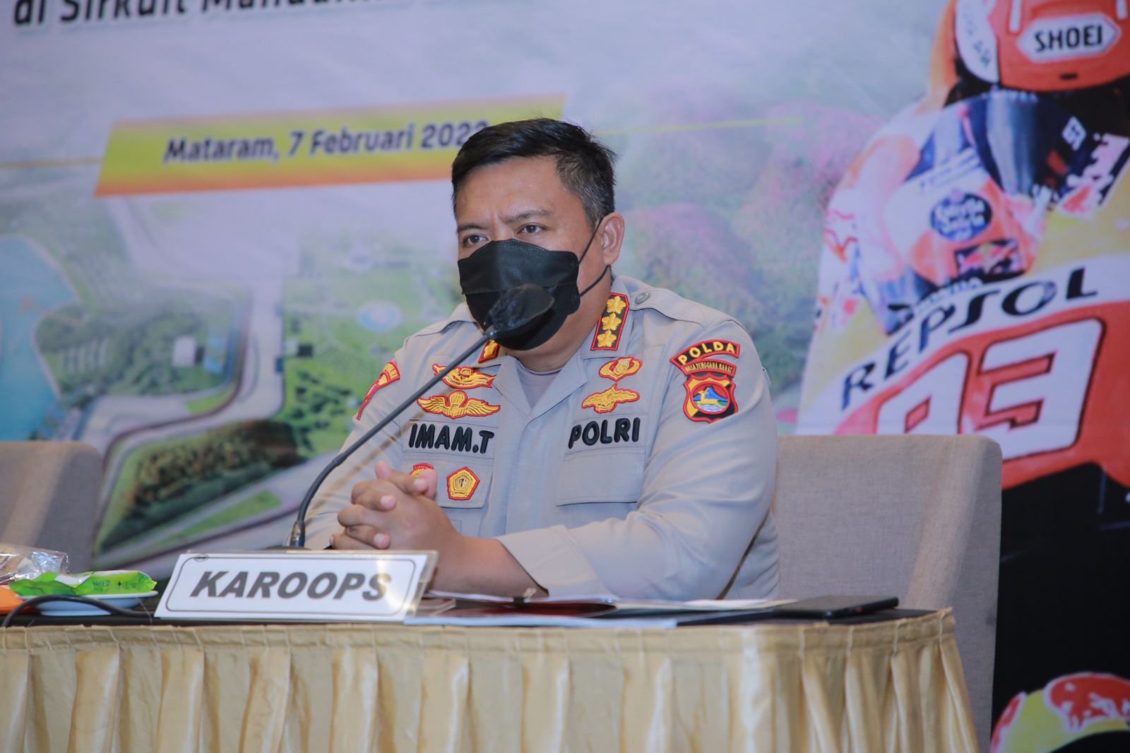 Polda NTB Gelar Latihan Pra Operasi Mandalika 2022 untuk Even Pramusim MotoGP      