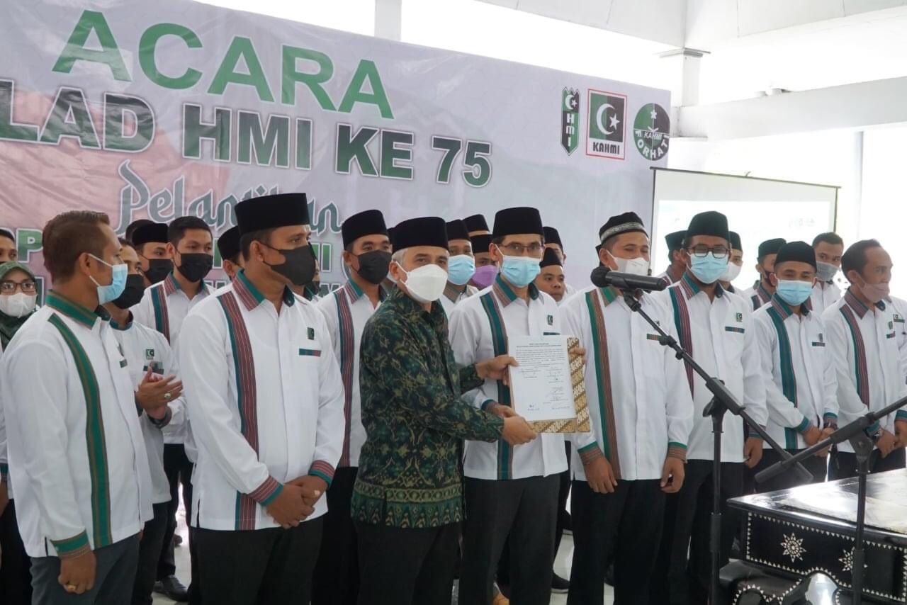 Pemda Lotim Dukung dan Beri Ucapan Selamat kepada Presidium Majelis Daerah KAHMI dan FORHATI Periode 2022-2027.