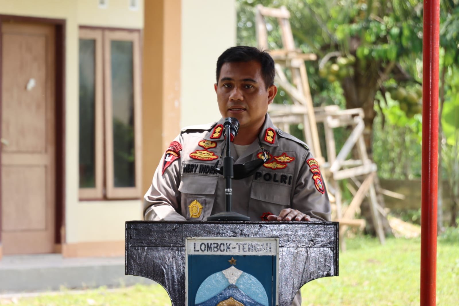 Kapolres Lombok Tengah Optimis Vaksinasi Capai Target Sebelum Pelaksanaan MotorGP