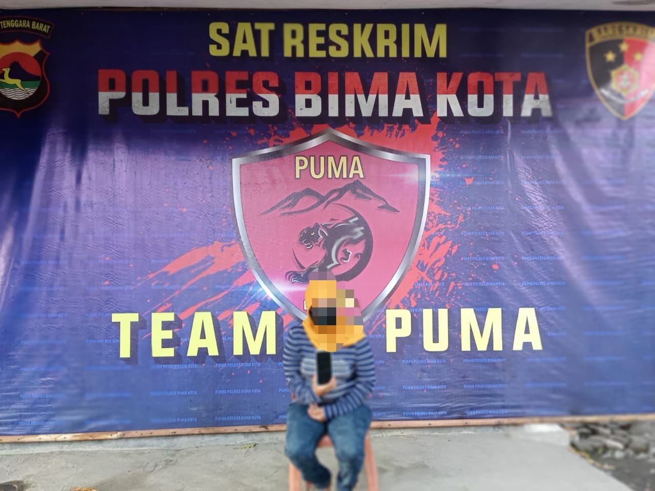 Curi Hp Ibu Rumah Tangga di Bima Diamankan Aparat