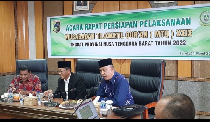 MTQ Tingkat provinsi Dipusatkan di Empat Kecamatan Lombok Timur