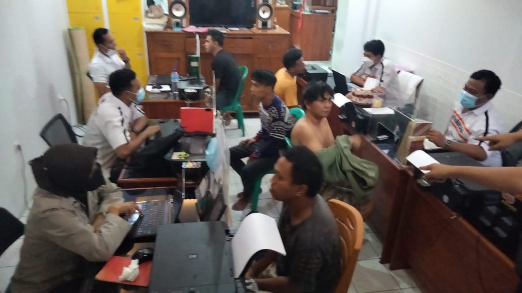 Lima Terduga Pengedar Narkoba, Tiga Diantaranya Pengamen Diamankan Polresta Mataram
